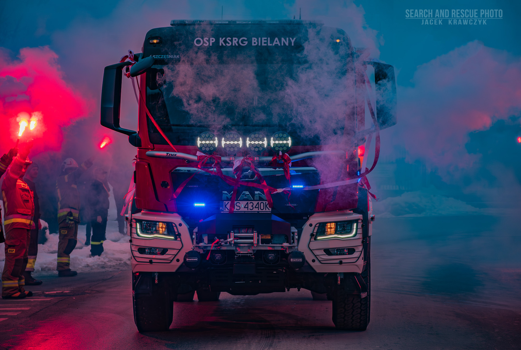 Nowy samochód ratowniczo-gaśniczy dla OSP Bielany – FOTO!