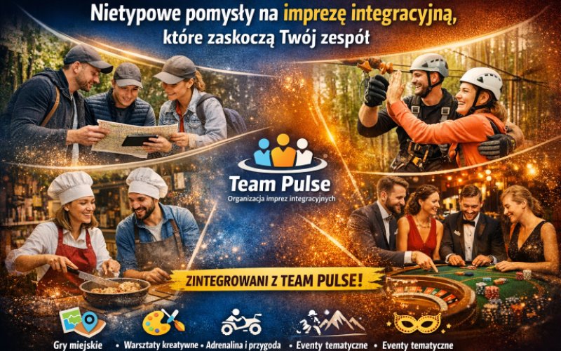 Nietypowe pomysły na imprezę integracyjną, które zaskoczą Twój zespół