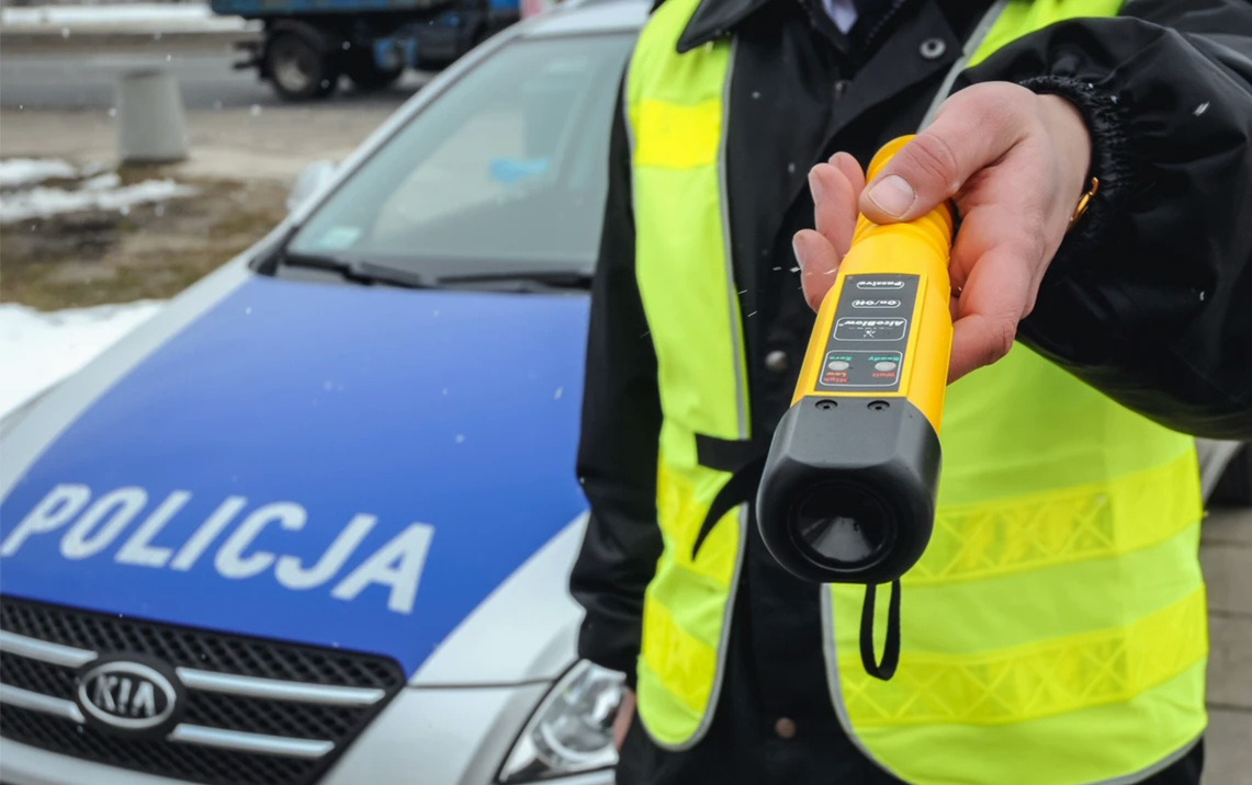 Kolizja drogowa z udziałem nietrzeźwej obywatelki Ukrainy