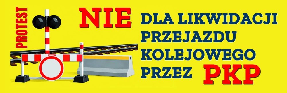 Przejazd kolejowo-drogowy w Podolszu zamknięty przez PKP PLK. Mieszkańcy zaostrzą protest. Na początek będzie pikieta na Rynku w Zatorze