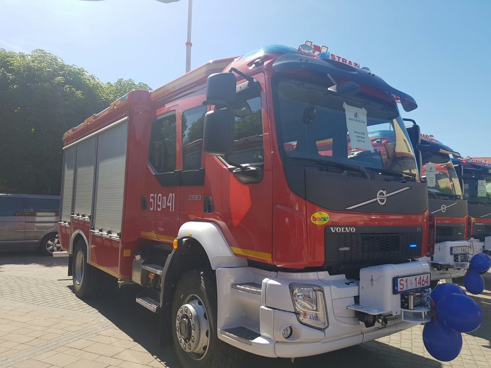 OSP Zator i OSP Kęty otrzymali nowe samochody bojowe! ZDJĘCIA !