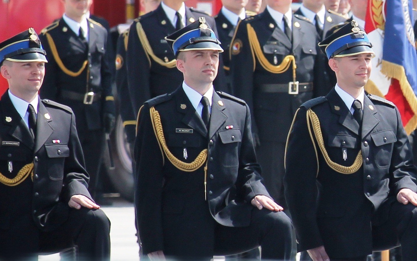 Funkcjonariusze KP PSP w Oświęcimiu z promocją oficerską ! ZDJĘCIA !