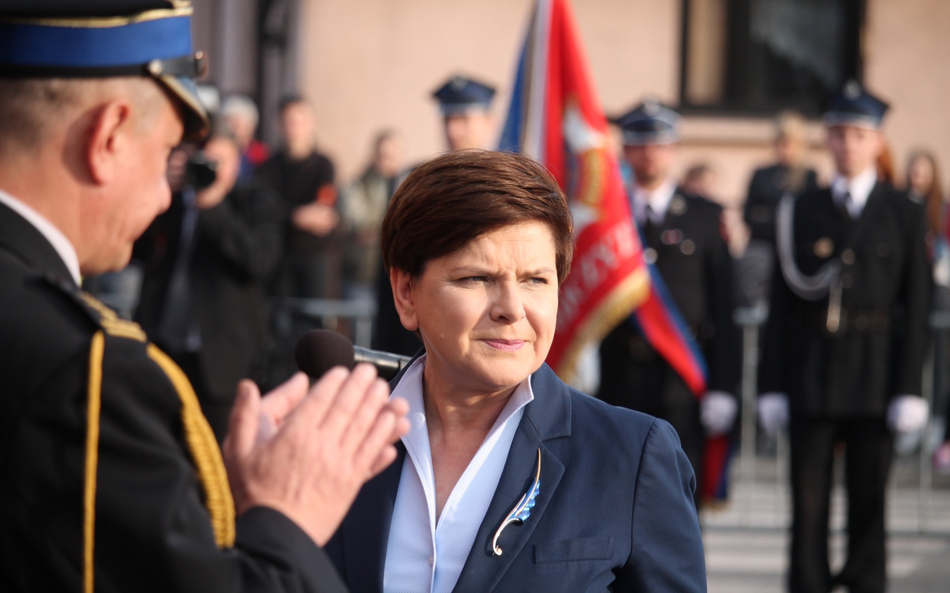 Premier Beata Szydło na obchodach Dnia Strażaka gminy Brzeszcze. ZDJĘCIA !