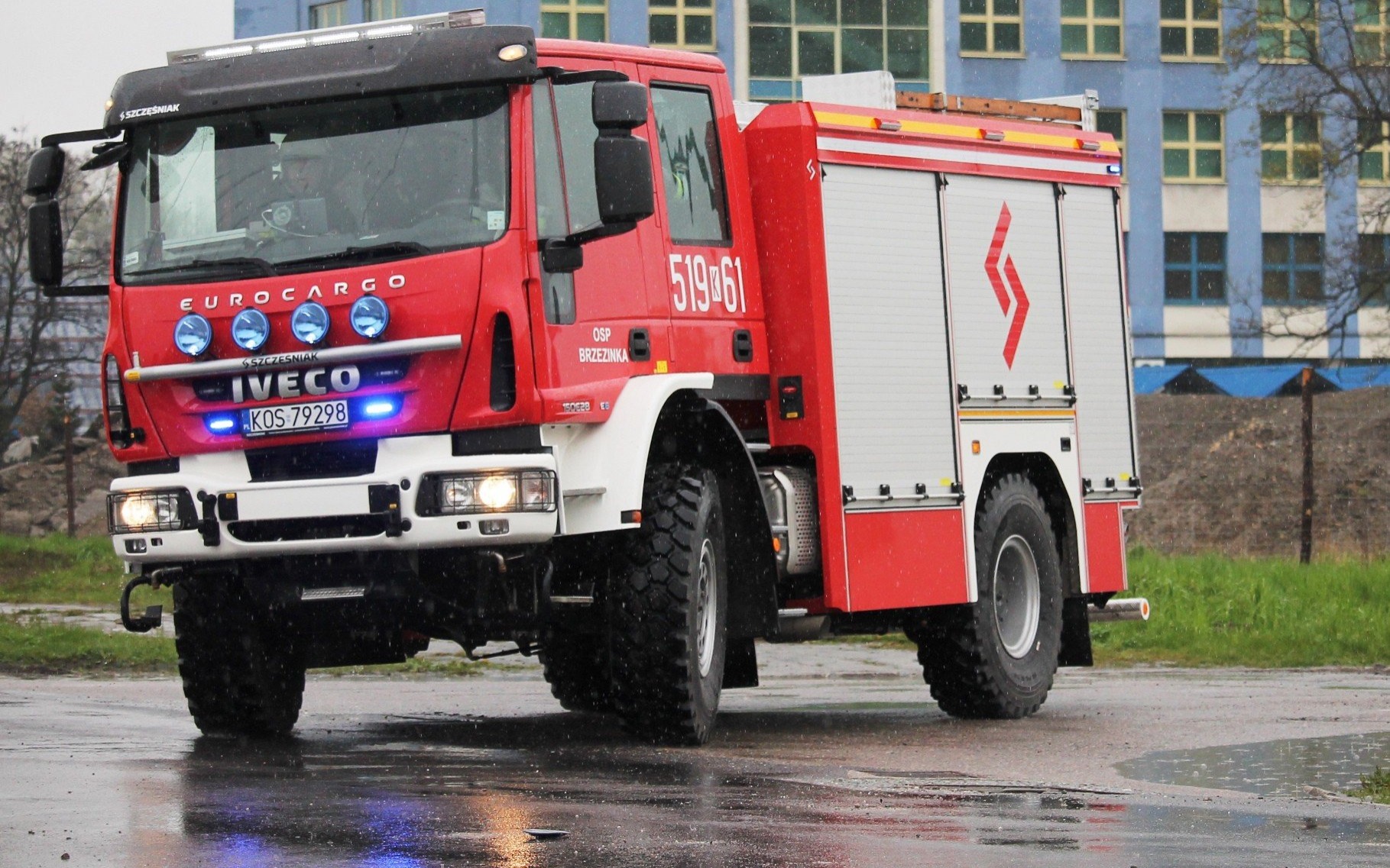 Ćwiczenia na terenie Synthos Dwory 7. ZDJĘCIA, FILM !