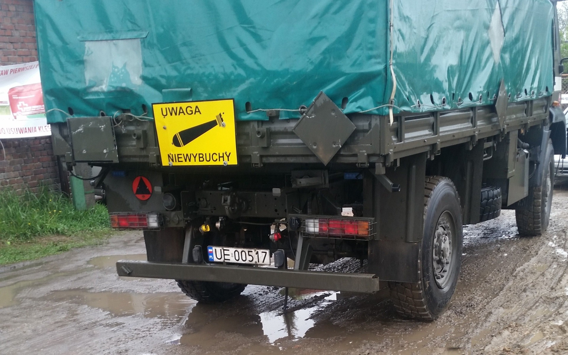 Saperzy zabezpieczyli pocisk, odnaleziony na terenie budowy obwodnicy Oświęcimia.