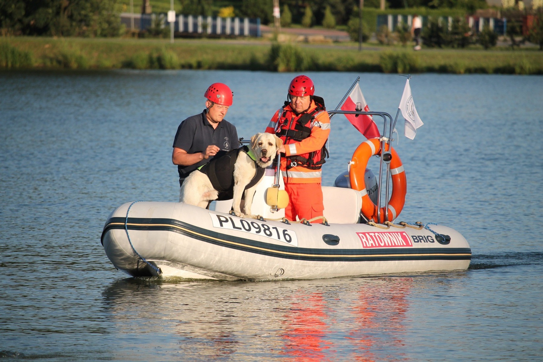 Ćwiczenia GPR OSP Kęty i Miejskiego WOPR Oświęcim. ZDJĘCIA !