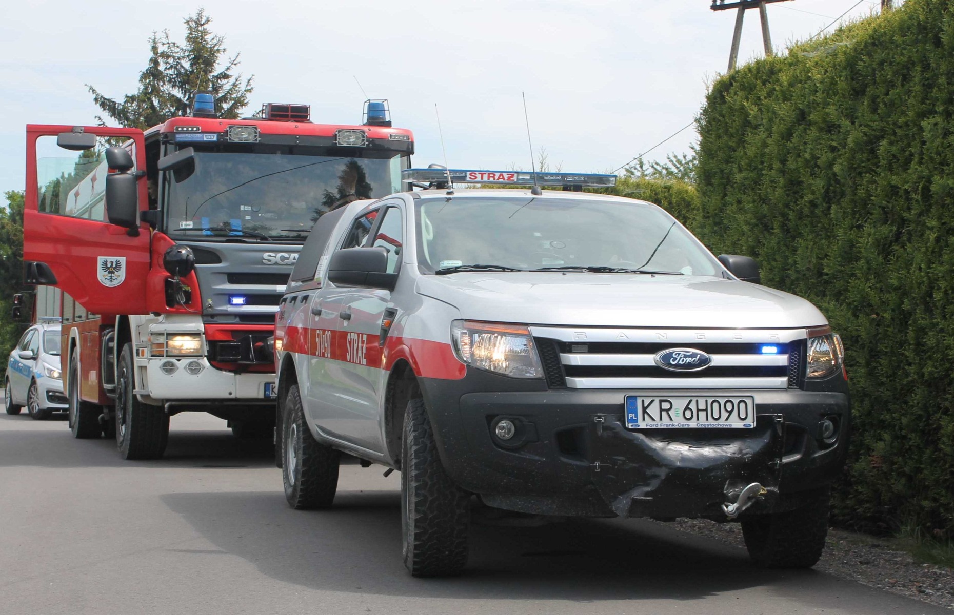 Zapach gazu zaniepokoił mieszkańców.