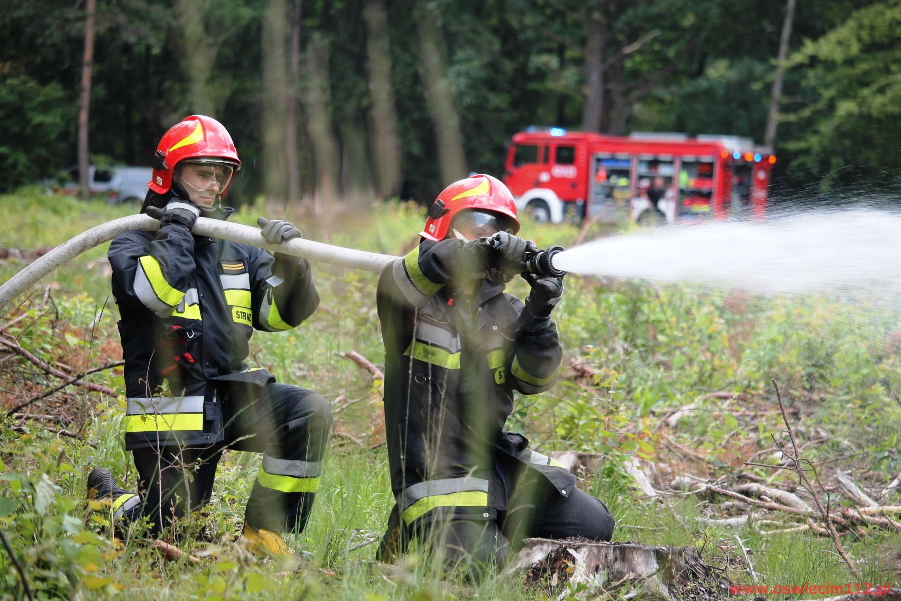 Ćwiczenia ,,LAS 2017″ na terenie Chrzanowa z udziałem strażaków KP PSP Oświęcim. ZDJĘCIA !