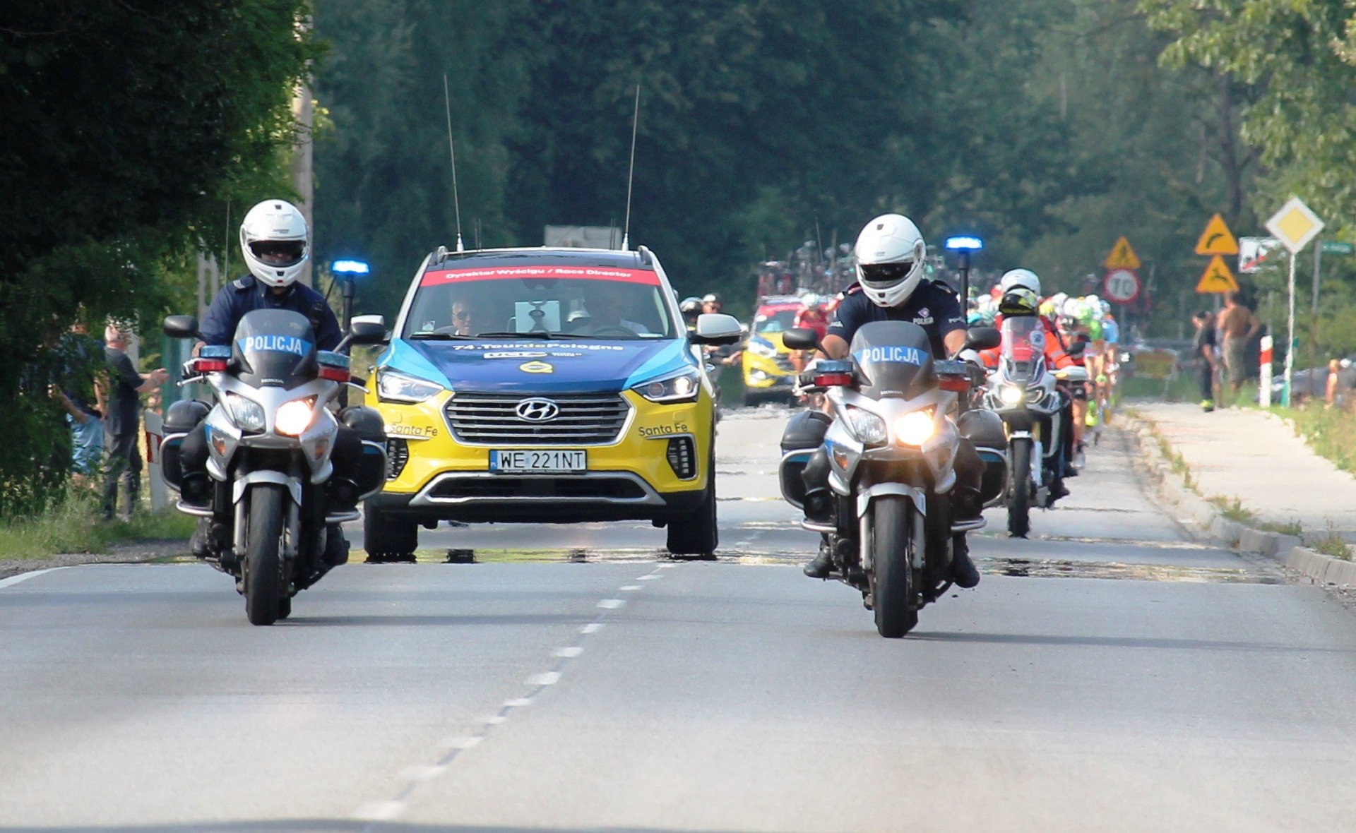 Tour De Pologne przejechał przez nasz powiat. W zabezpieczenie trasy przejazdu zaangażowano jednostki OSP i patrole policji. ZDJĘCIA !