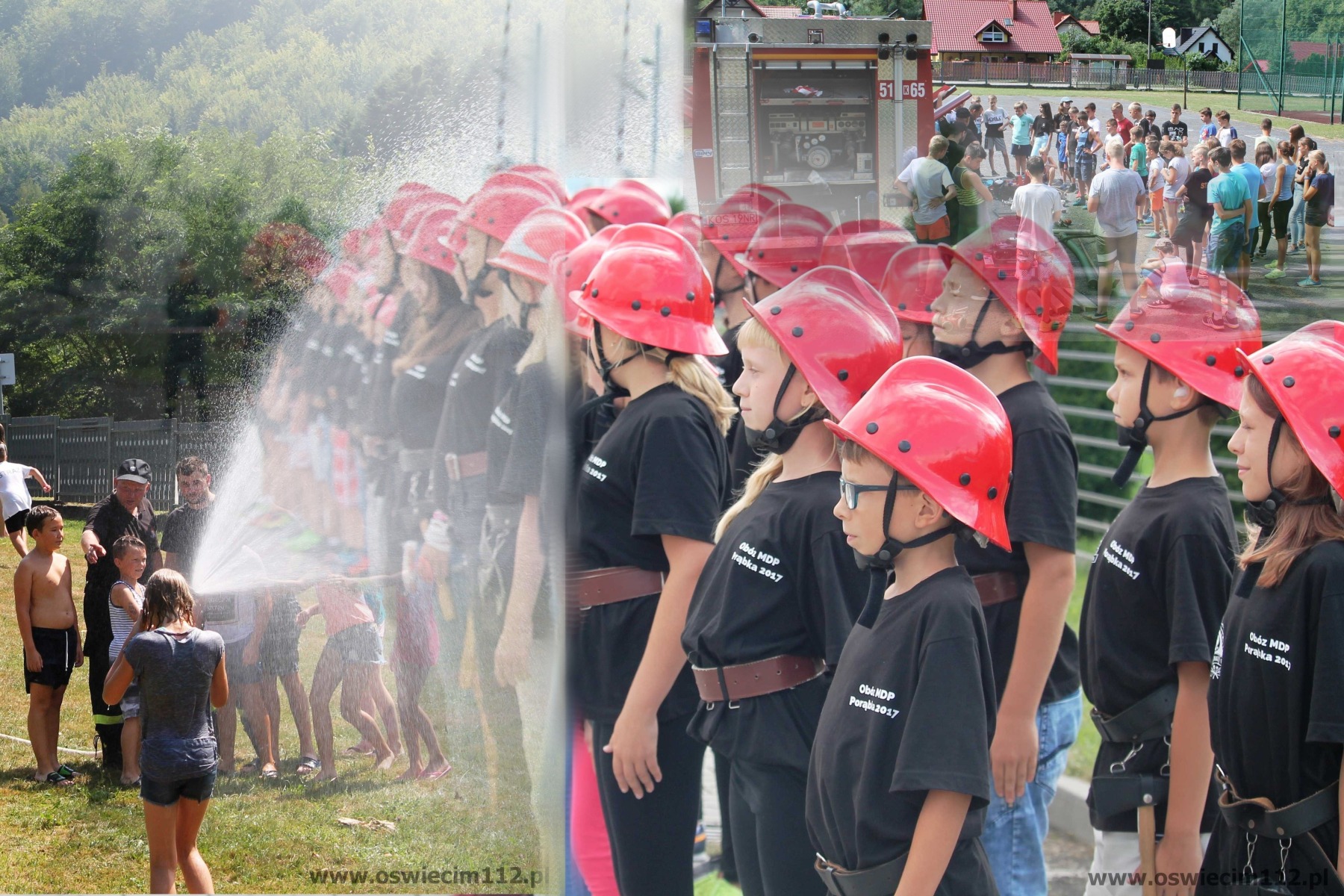 Obóz MDP oddziału MG ZOSP RP w Oświęcimiu ,,PORĄBKA 2017″ – ZDJĘCIA !