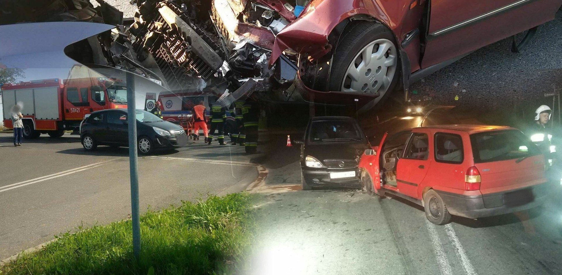 Piątkowe zdarzenia drogowe