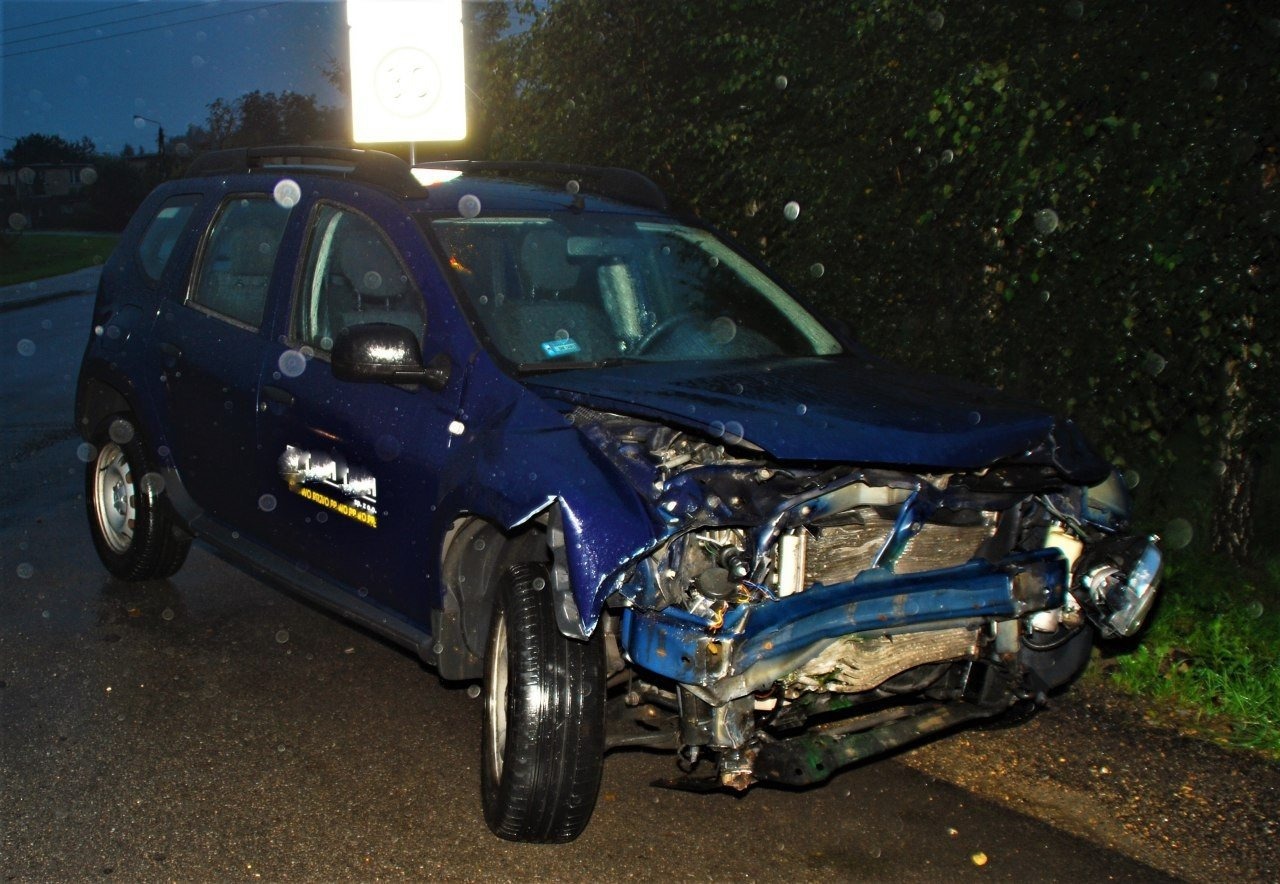 Zderzenie dwóch osobówek na obwodnicy Oświęcimia. ZDJĘCIA !