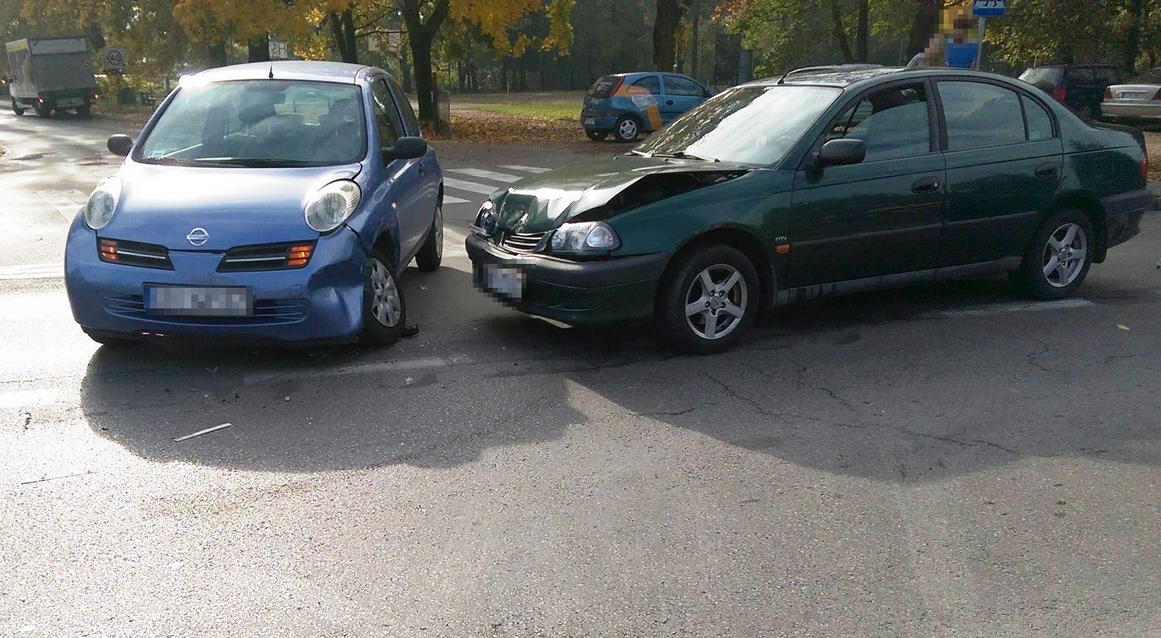 Wczorajsze zdarzenia drogowe na terenie powiatu oświęcimskiego. ZDJĘCIA !