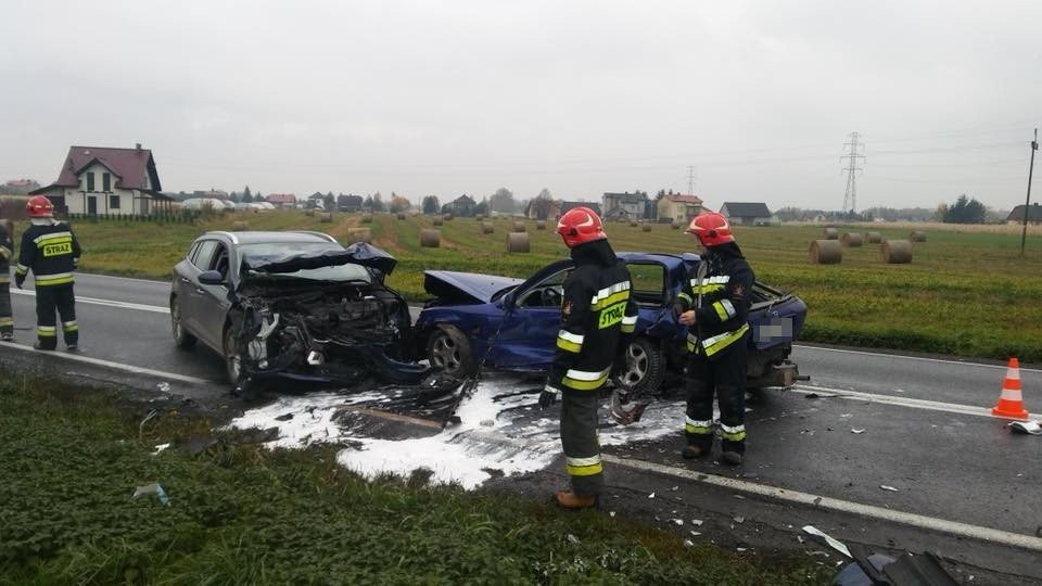 Karambol na DK44 w Oświęcimiu !