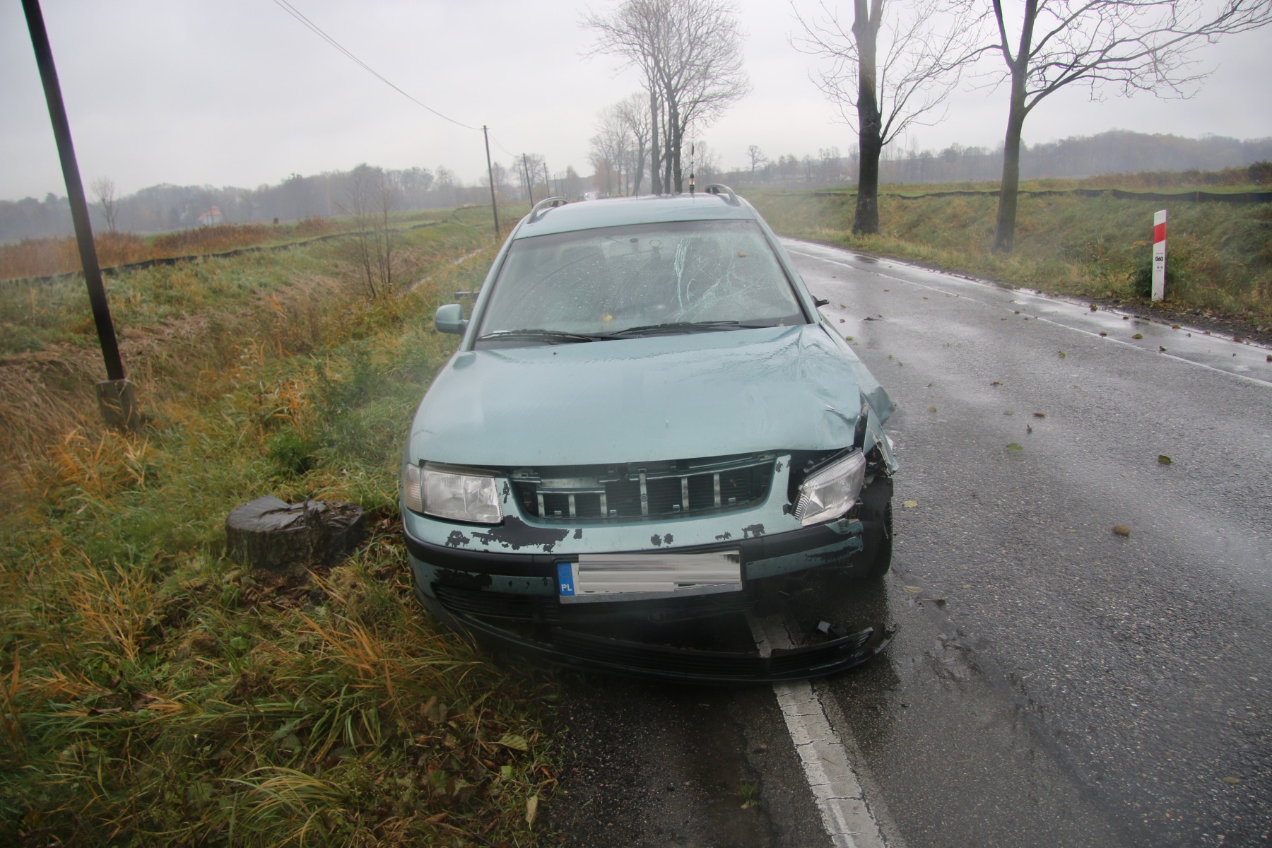 Śmiertelne potrącenie pieszego w Osieku. ZDJĘCIA !