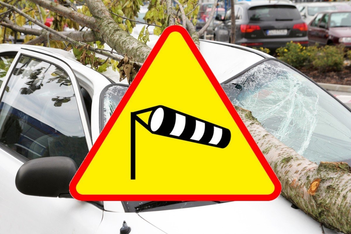 Polscy Łowcy Burz ostrzegają przed kolejnym silnym wiatrem ! IMGW również wydało komunikat o wiatrach.