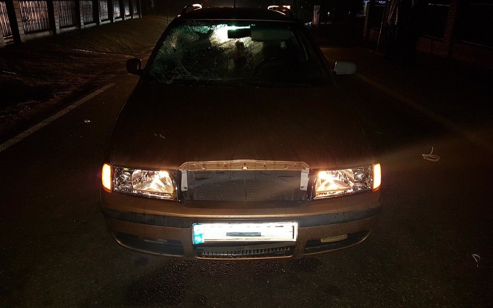 Wypadek w Witkowicach, pijany pieszy w ciężkim stanie. ZDJĘCIA !