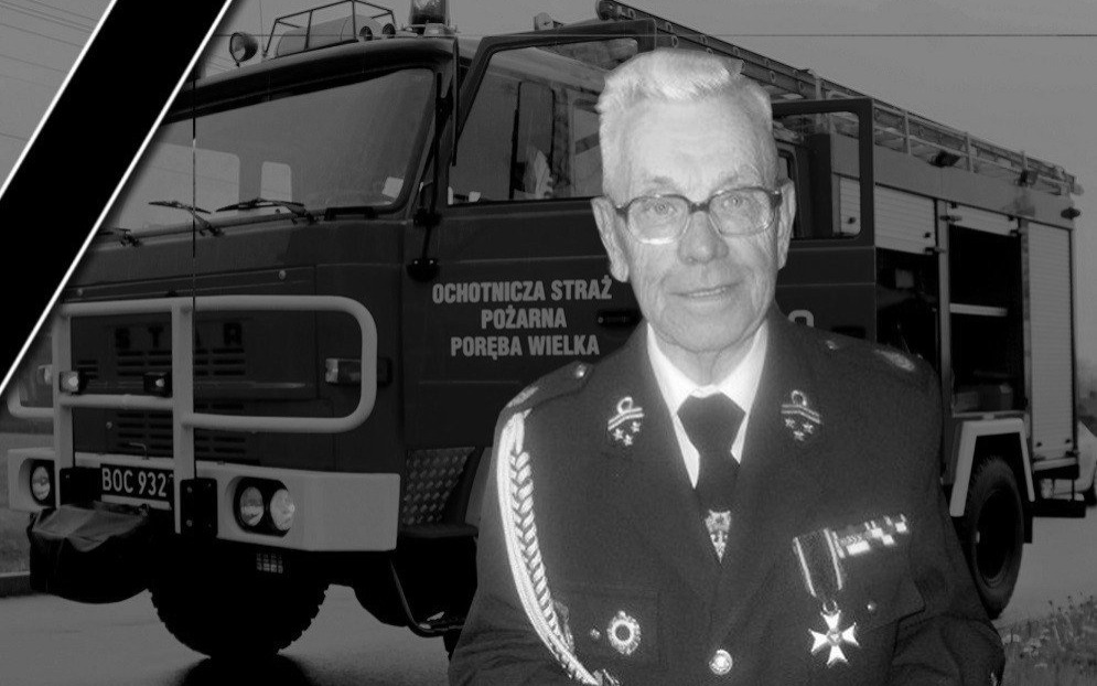 Zmarł dh Bronisław Jania – wieloletni sekretarz Zarządu Oddziału MG ZOSP RP w Oświęcimiu.