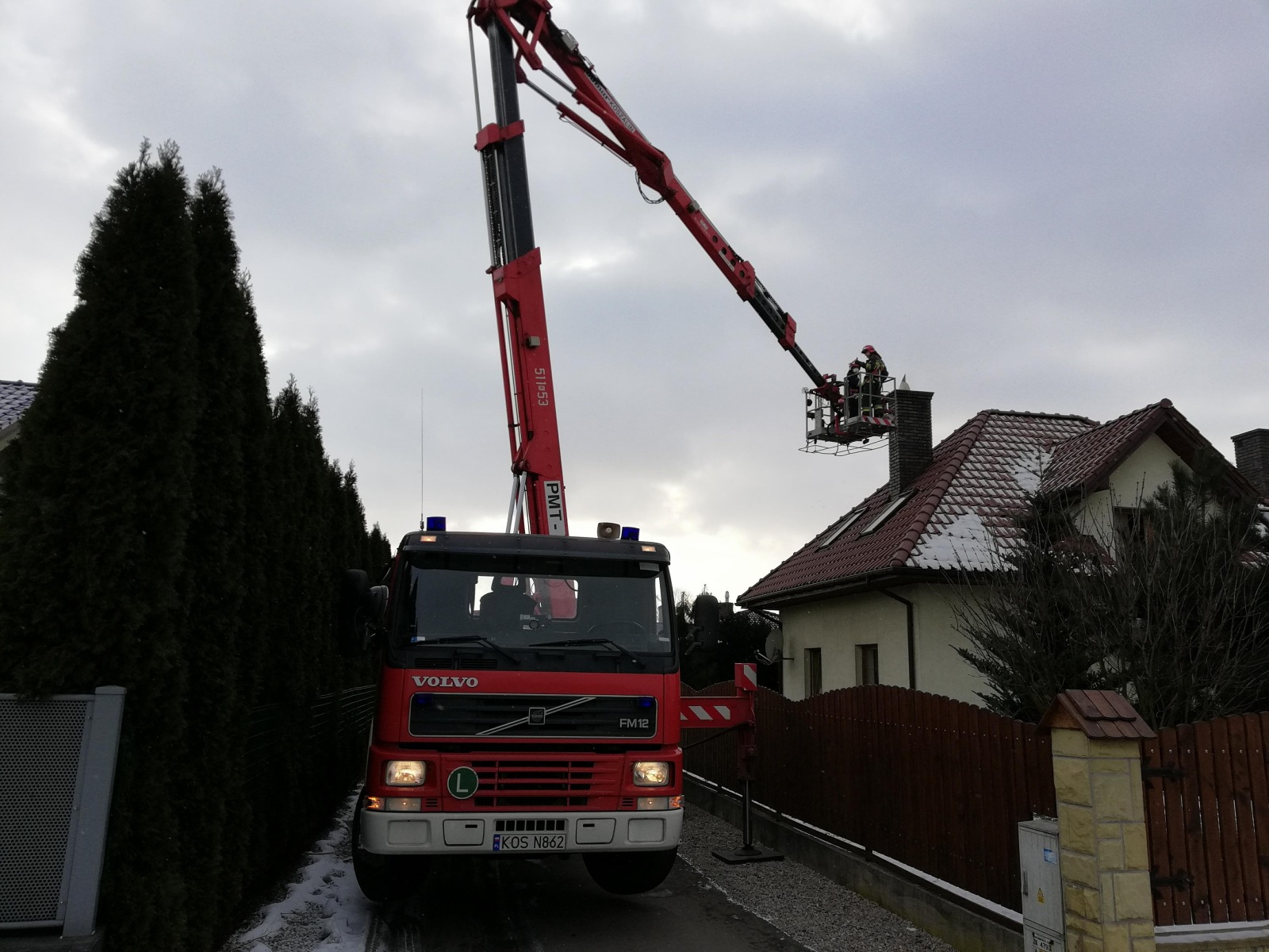 Pożary sadz w powiecie oświęcimskim. FOTO!