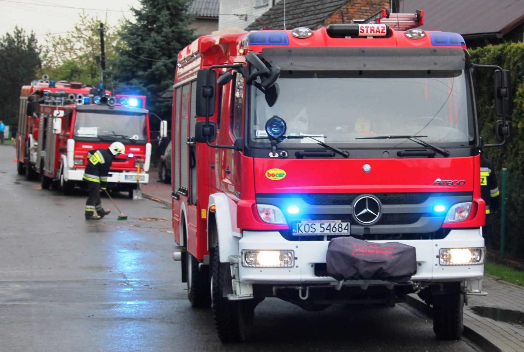 UWAGA ! Zerwany dach po gwałtownej nawałnicy. ZDJĘCIA !