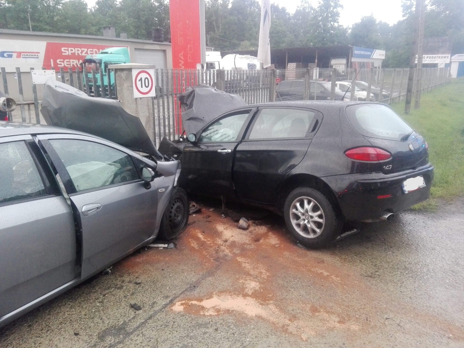 W Zatorze zderzyły się dwa pojazdy. ZDJĘCIA!