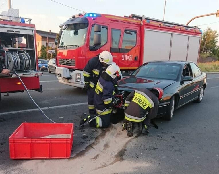 Utrudnienia na DW780 w Chełmku.