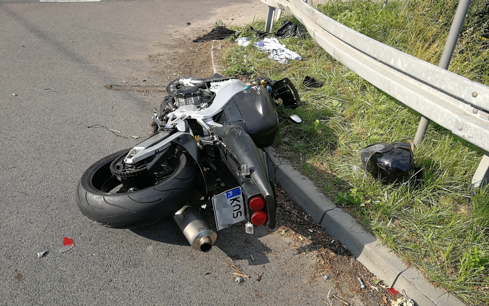 32-latek z Brzeszcz został poważnie ranny w wypadku w Bieruniu. ZDJĘCIA!