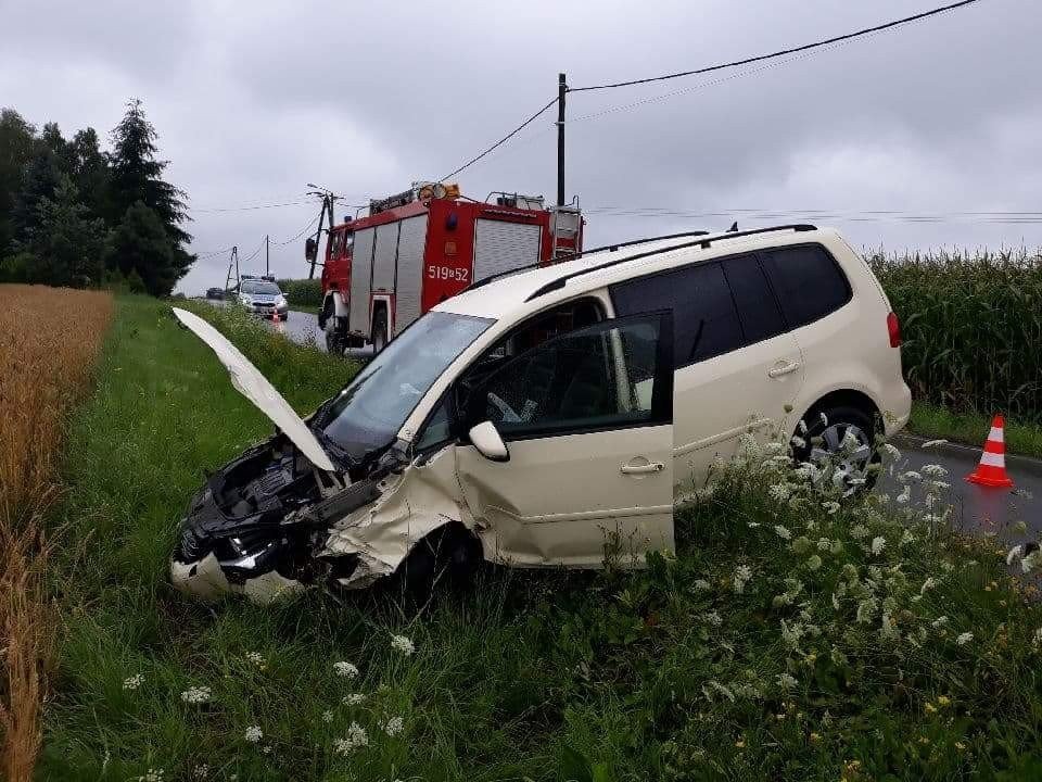 Kolejne zdarzenie drogowe w Brzeszczach.
