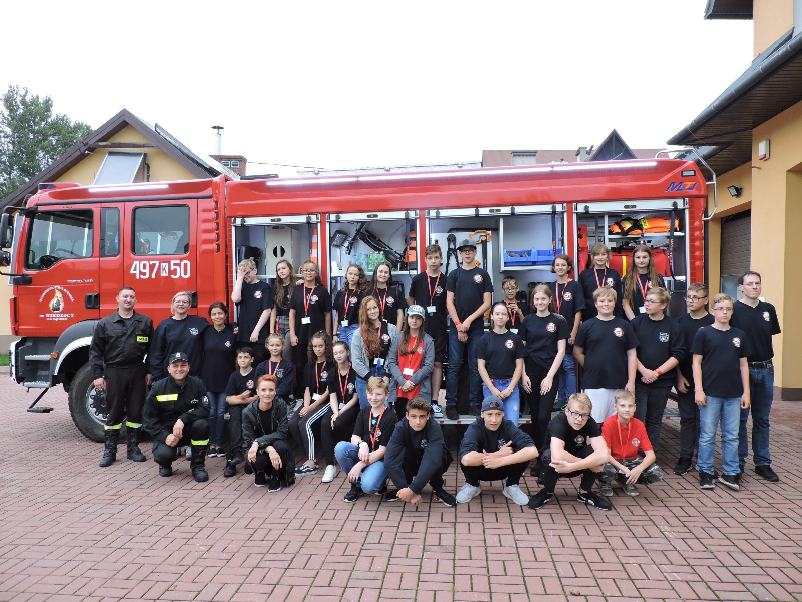 Międzynarodowe spotkanie MDP z Polski( Głębowice) i Niemiec(Glienicke-Nordbahn)