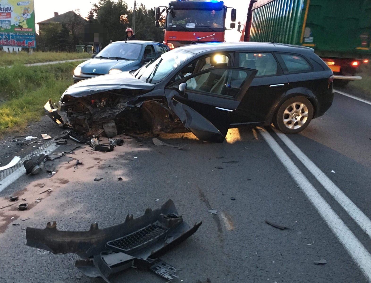 Niebezpieczne zdarzenie w Bulowicach. ZDJĘCIA!