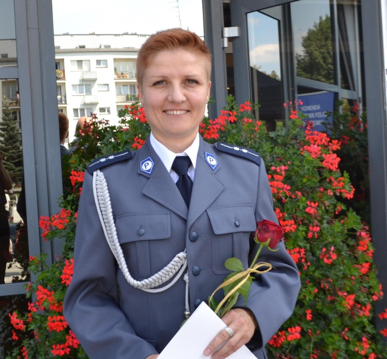 Aspirant Anna Bibrzycka, zajęła trzecie miejsce w eliminacjach wojewódzkich I Ogólnopolskiego Konkursu dla Policjantów Oskarżycieli Publicznych