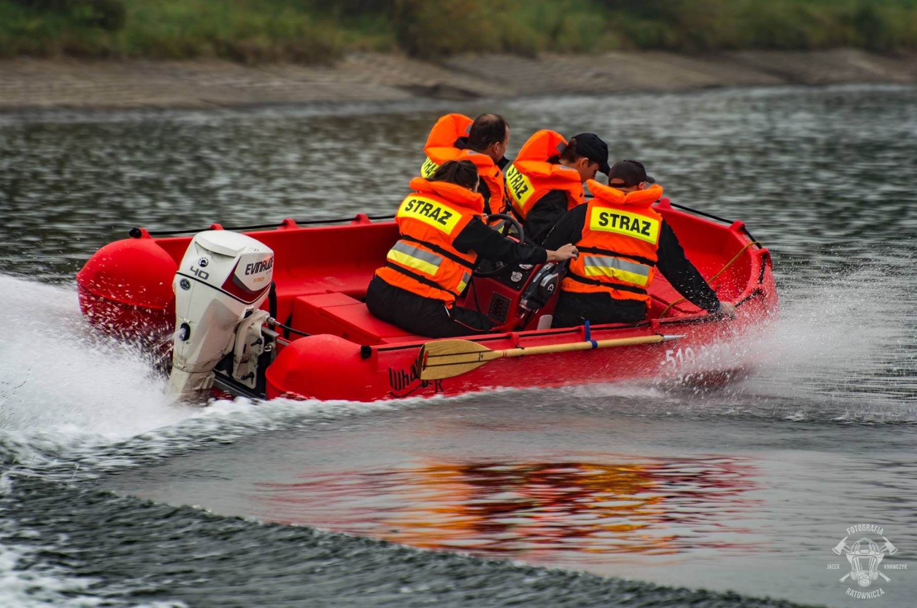 Przekazanie Łodzi dla strażaków OSP Oświęcim. ZDJĘCIA!