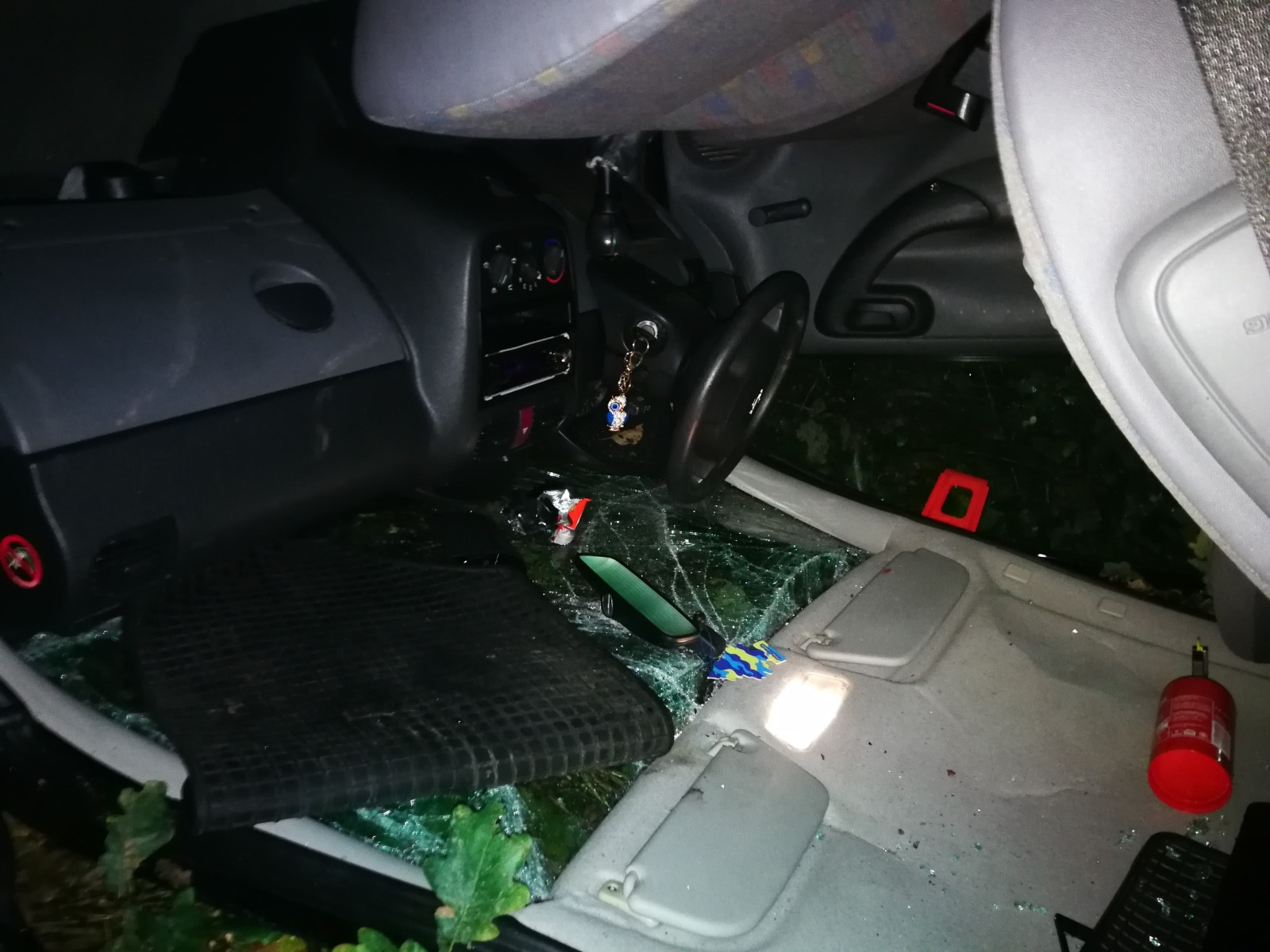 Rajsko ul.Pszczyńska DW933, trzy zdarzenia drogowe!