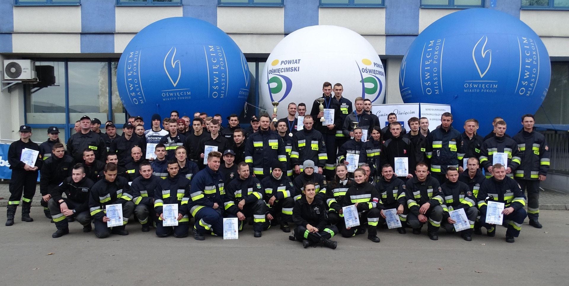OSP Oświęcim wygrywa zawody WIEŻOWIEC 2018. FOTORELACJA, WIDEO!