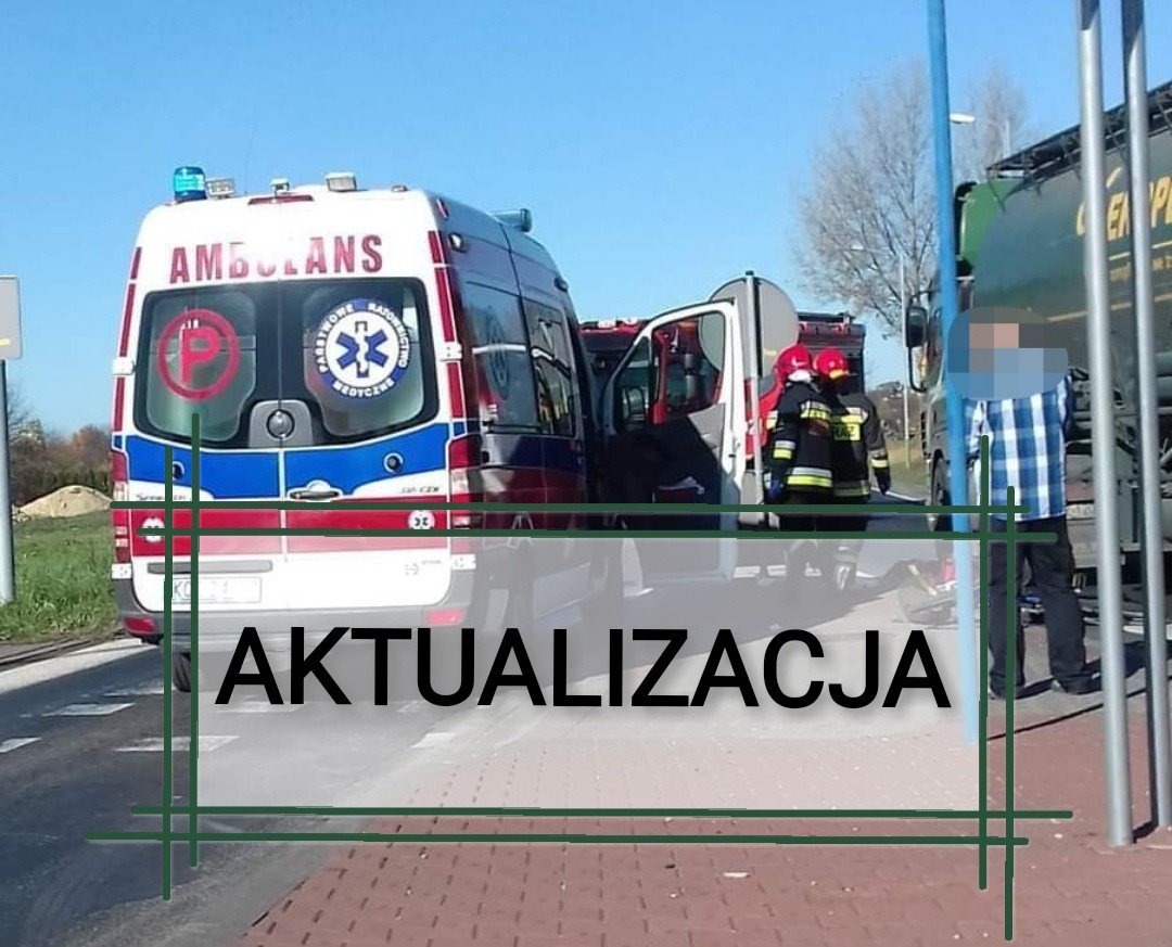 Nie żyje rowerzystka, biorąca udział w wczorajszym zdarzeniu na DK44