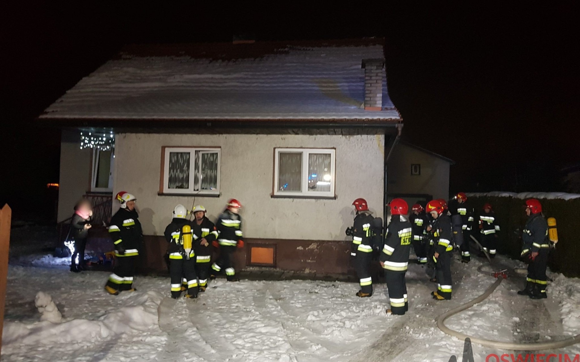Pożar kotłowni w Skidziniu. ZDJĘCIA, FILM!