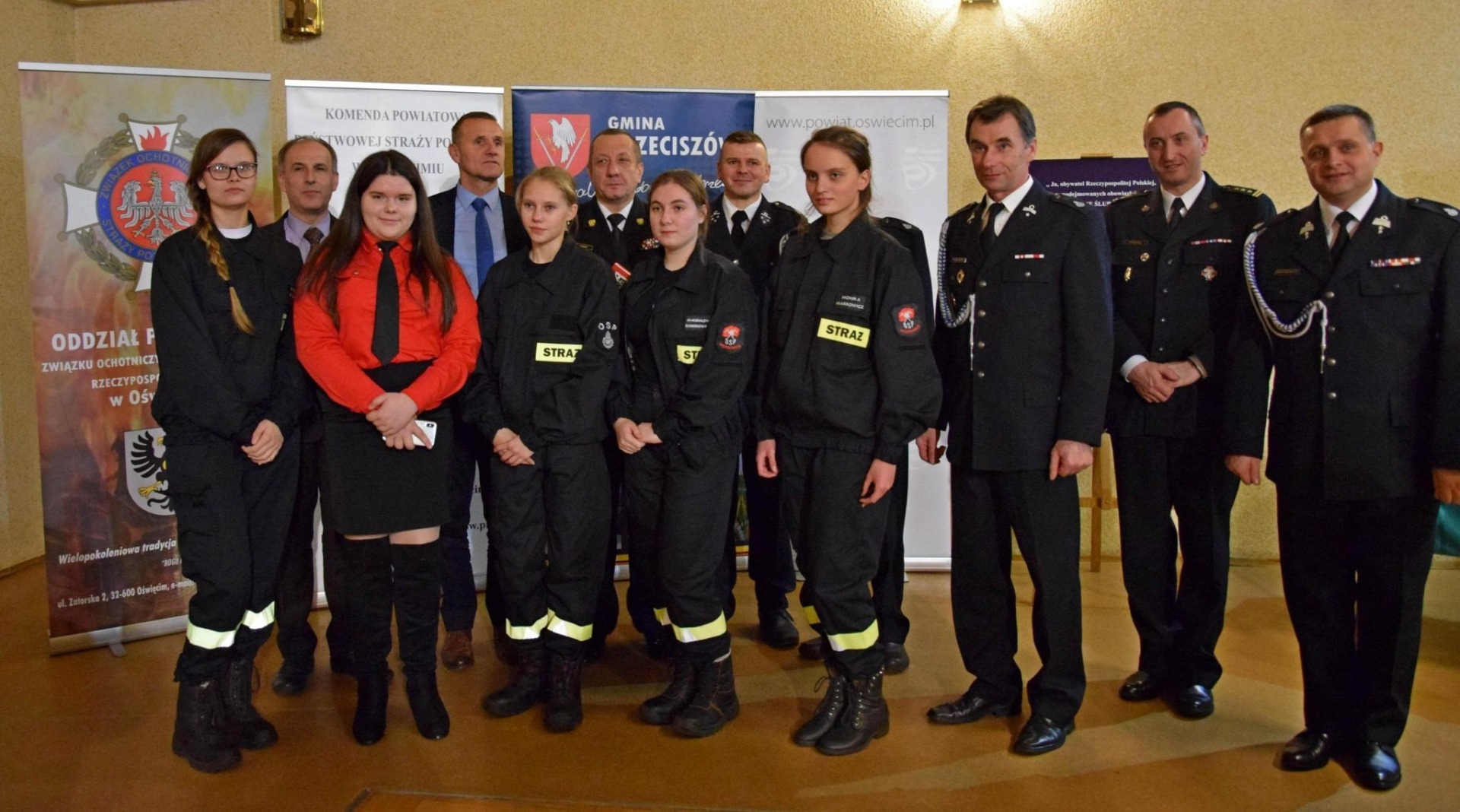”Bogu na Chwałę – Ludziom na Ratunek” – podsumowanie roku 2018 przez Zarząd Oddziału Powiatowego ZOSP RP w Oświęcimiu. ZDJĘCIA!