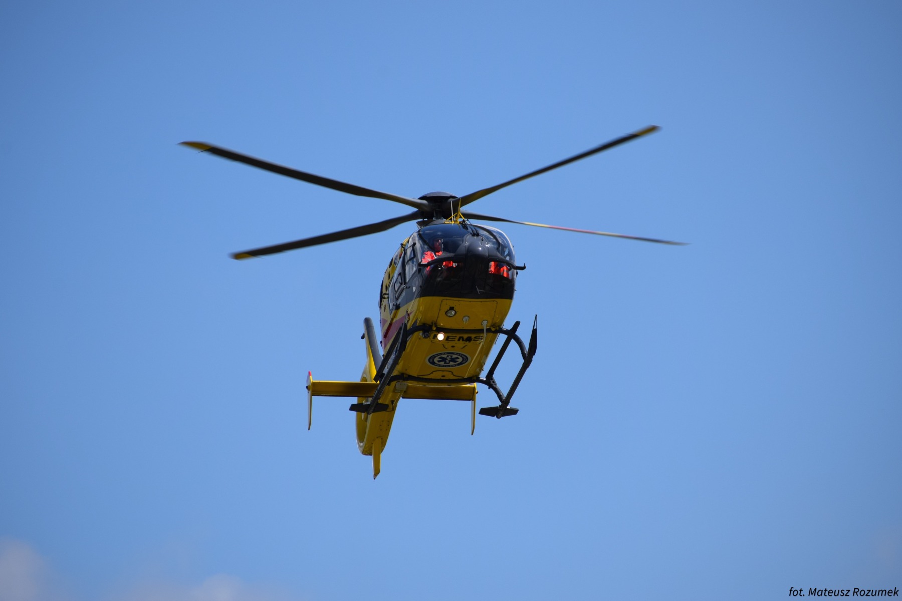 Wypadek w Przecieszynie. Na miejscu lądował śmigłowiec LPR