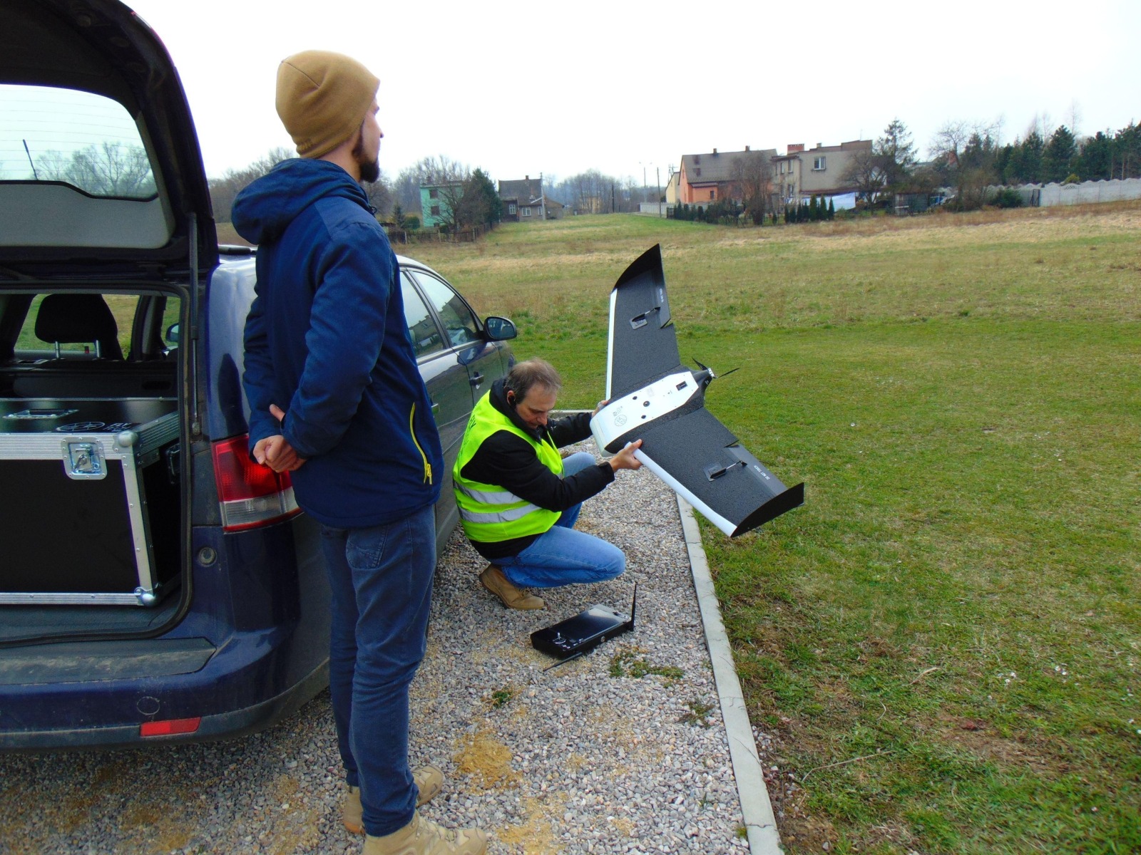 Nowoczesny bezzałogowy samolot wykorzystano w poszukiwaniach zaginionego Marcina Zasadni
