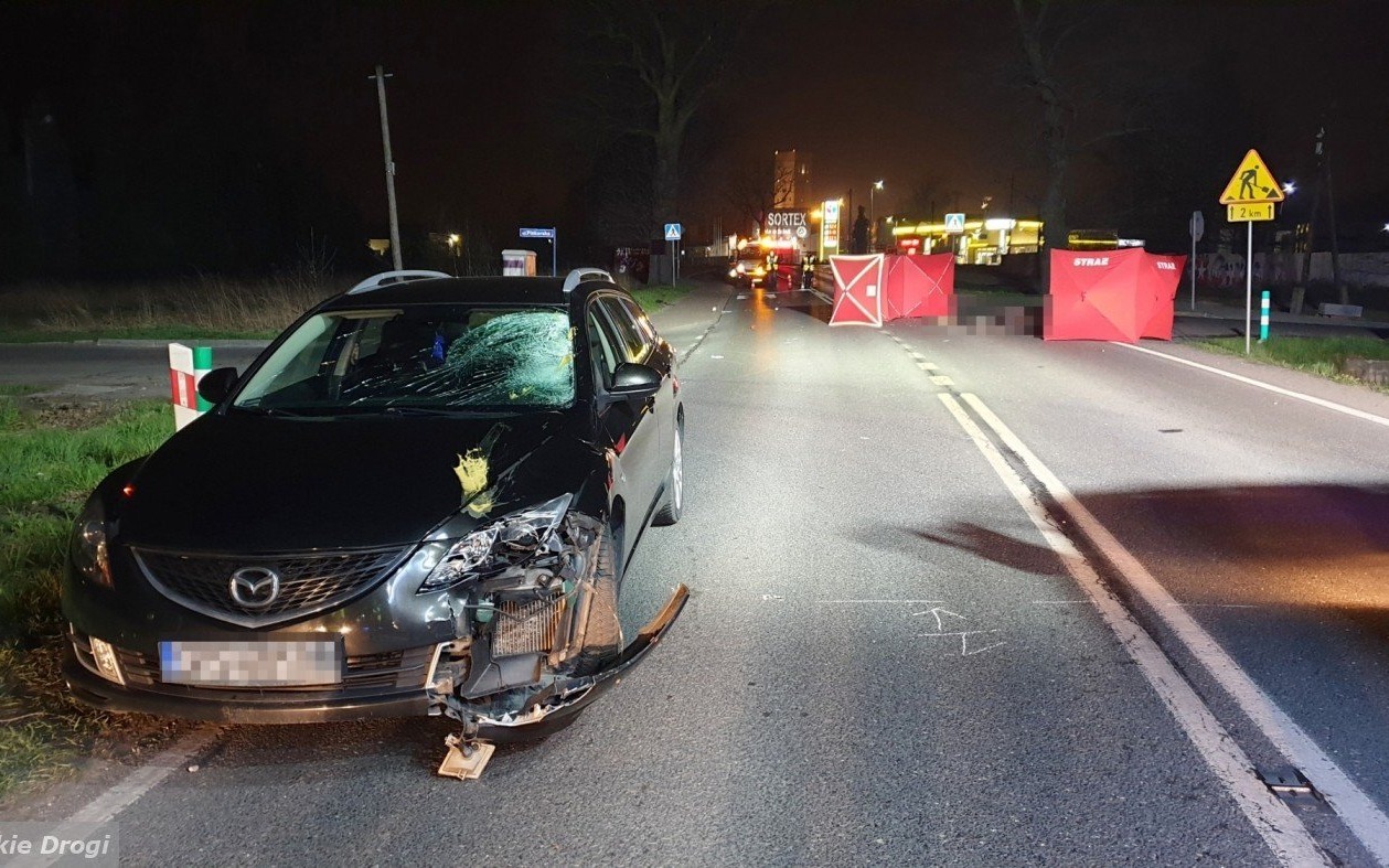Aktualizacja do wypadku w Brzeszczach. Na miejscu zginął 68-letni mieszkaniec Brzeszcz – ZDJĘCIA!