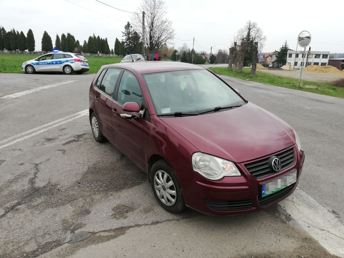 Pijany 61-latek prowadząc samochód potrącił 12-latke na hulajnodze – ZDJĘCIA!