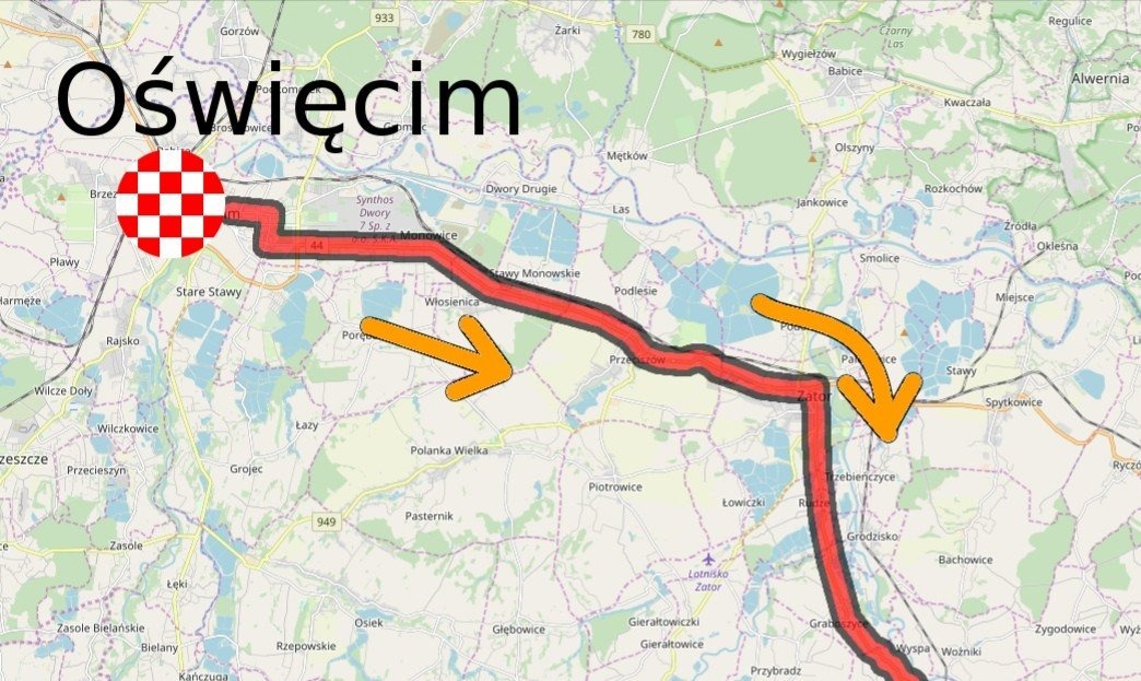 Karpacki Wyścig Kurierów – utrudnienia na drogach powiatu oświecimskiego