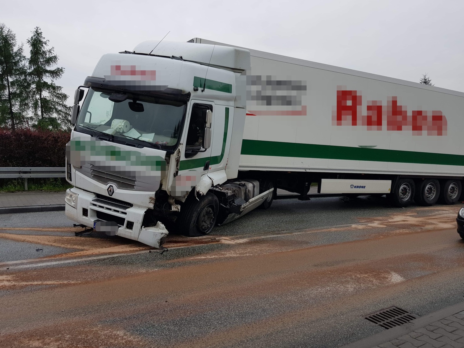 UWAGA ! Zdarzenie drogowe na DK44 w Babicach – ZDJĘCIA!