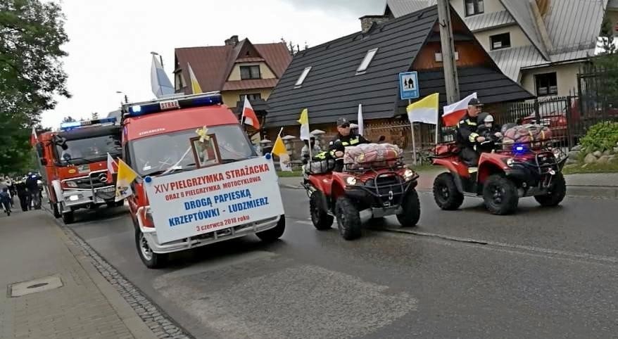 Zaproszenie na Podhalańską Pielgrzymkę Samochodową i Motocyklową Strażaków