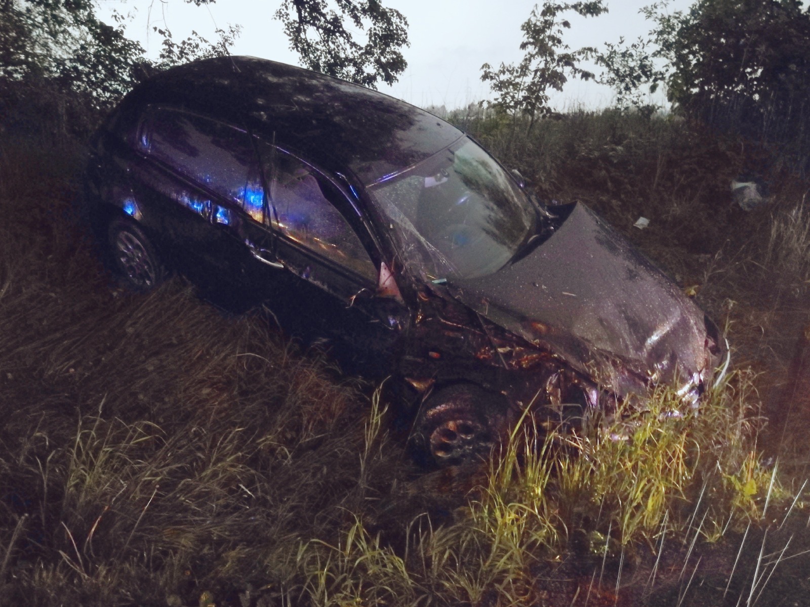 Zdarzenie drogowe na DK44 we Włosienicy – ZDJĘCIA!