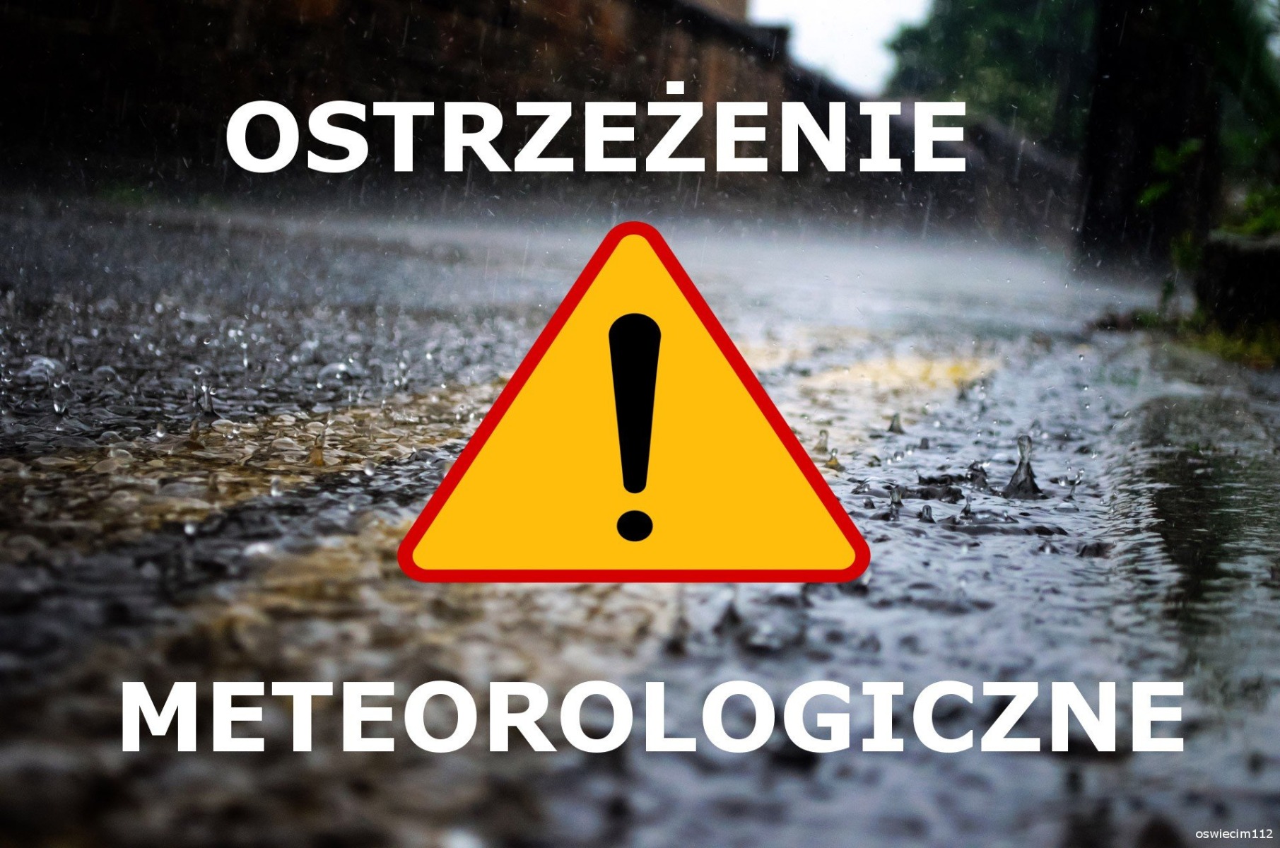 UWAGA ! Ostrzeżenia meteorologiczne oraz hydrologiczne