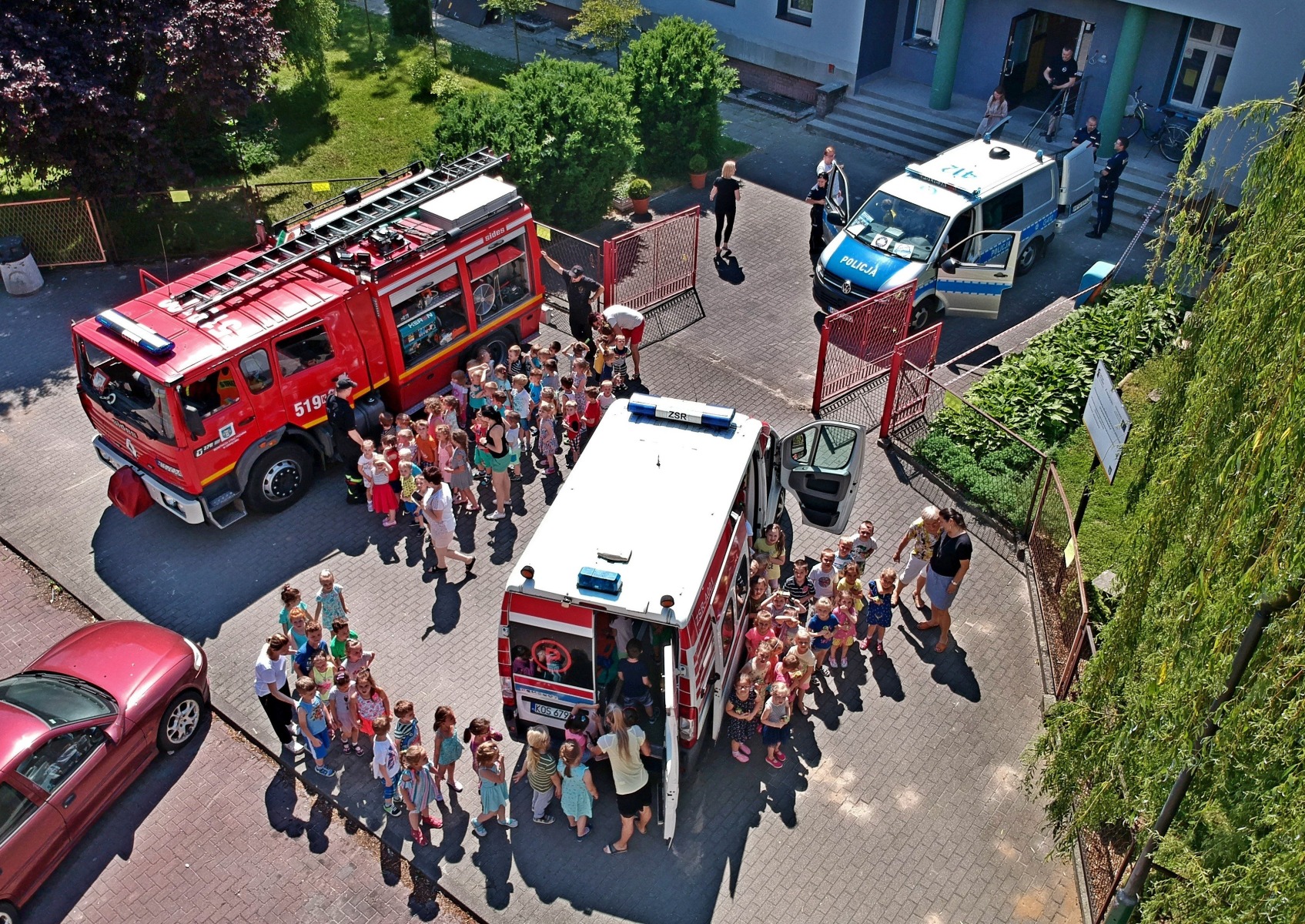 Służby Ratunkowe oraz Oświęcim112 z wizytą u Przedszkolaków – ZDJĘCIA!