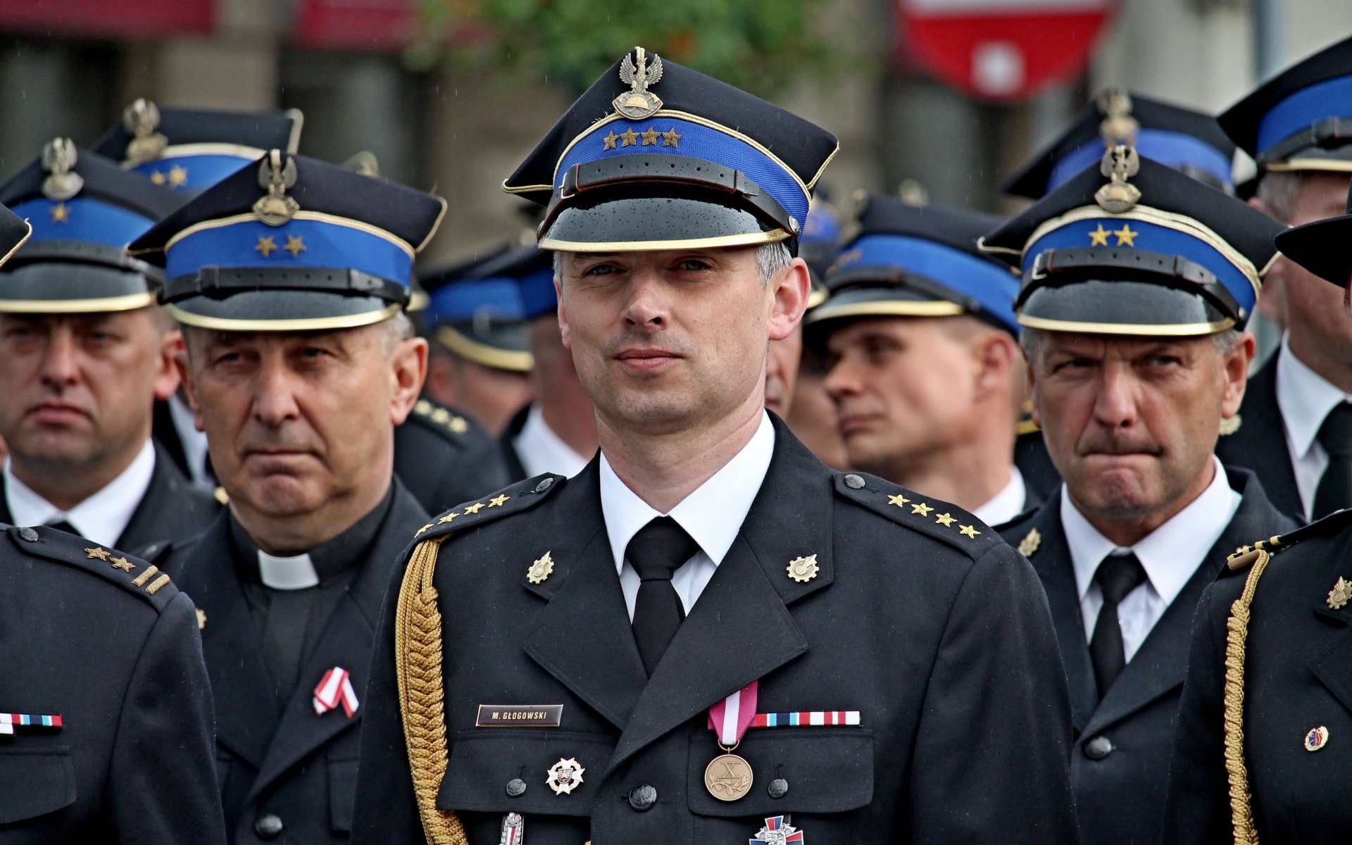 st.kpt. Marcin Głogowski p.o Komendanta Powiatowego PSP w Oświęcimiu