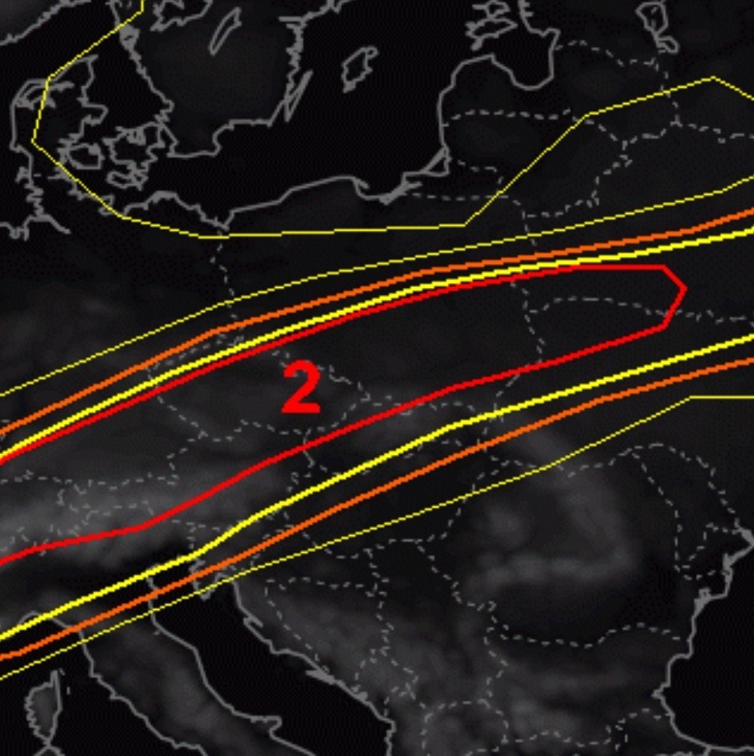 Ostrzeżenie przed silnymi i bardzo silnymi burzami !