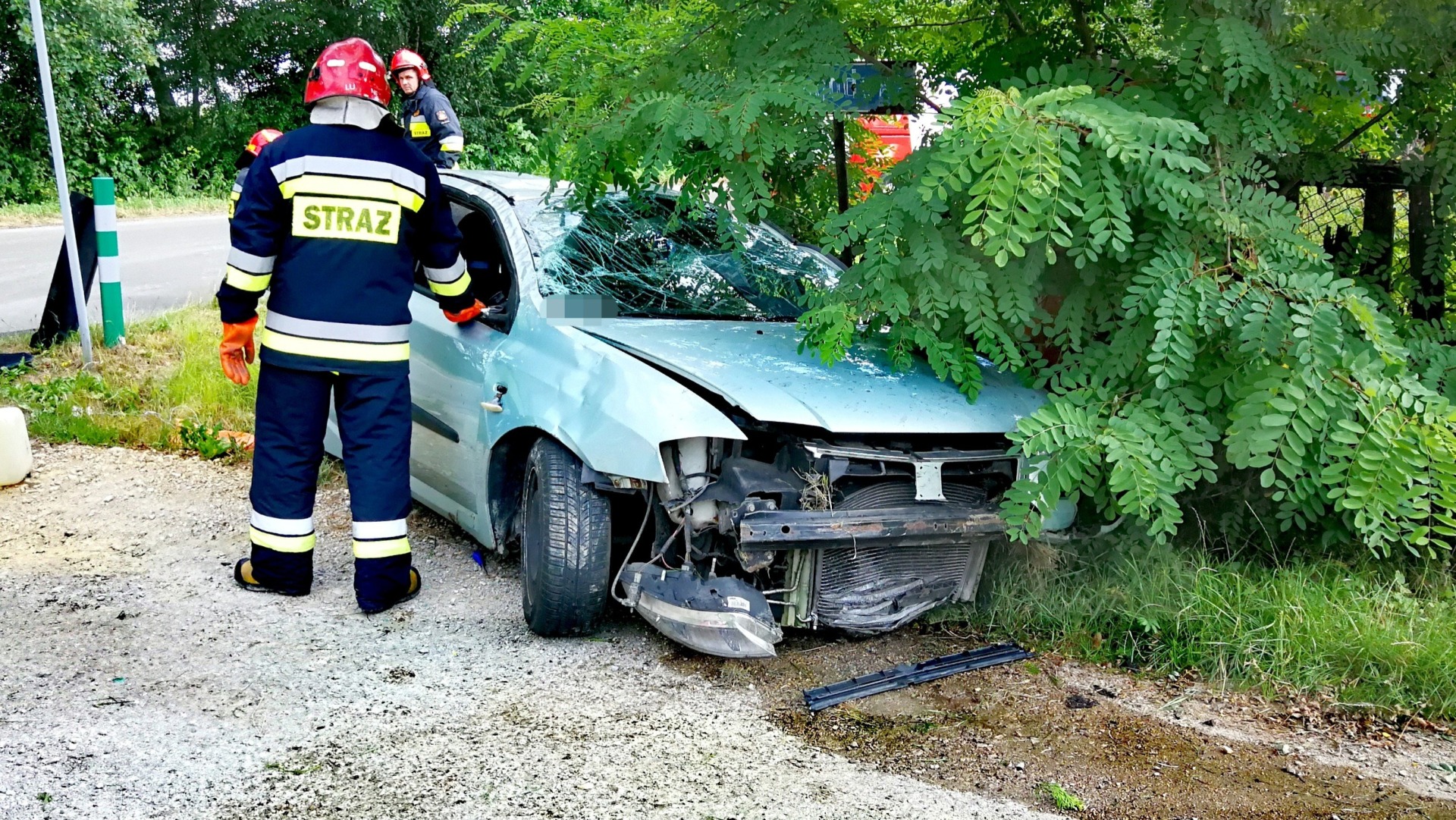 Dachowanie na ul.Grojeckiej w Zaborzu – ZDJĘCIA, FILM!